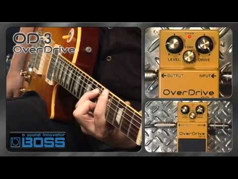 Boss OD-3 Overdrive Pedal