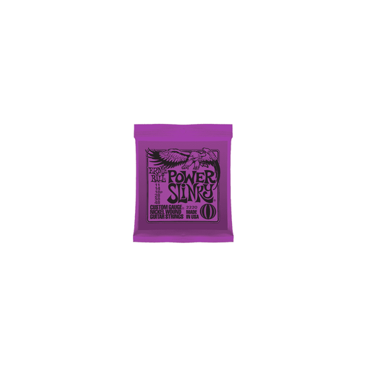 Ernie Ball Power Slinky Nickel Wound Electric Guitar Strings, 11-48