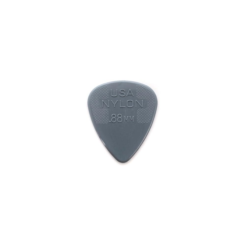 Dunlop Nylon Standard Guitar Picks 0.88mm, 12 Pack