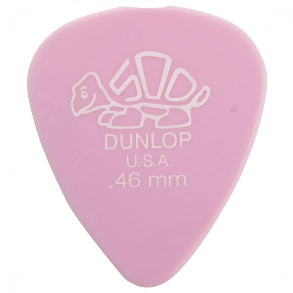 Dunlop Delrin 500 Standard Guitar Picks 0.46mm, 12 Pack