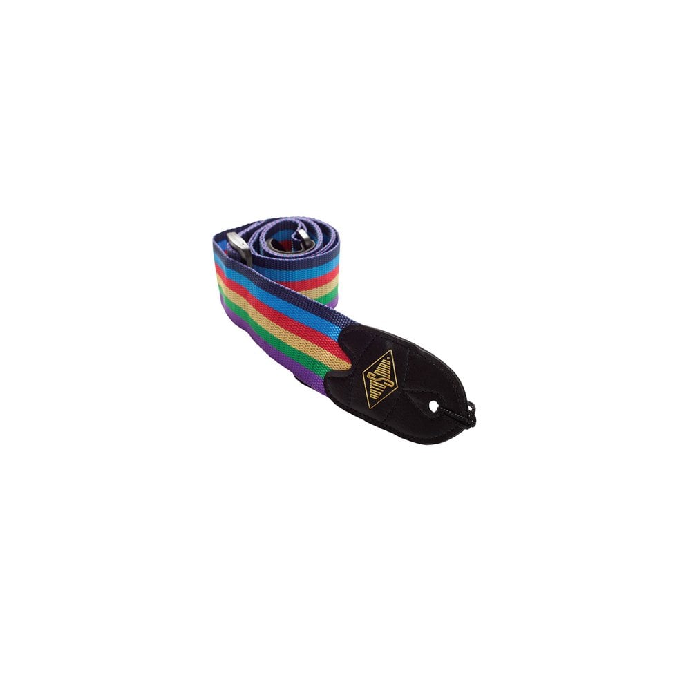 Rotosound Webbing Guitar Strap Rainbow