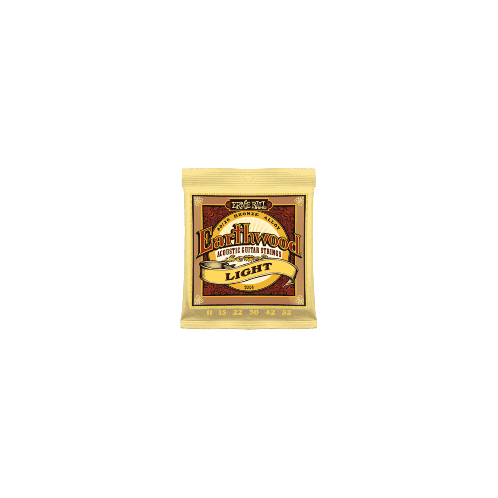 Ernie Ball Earthwood Light 80/20 Bronze Acoustic Guitar Strings
