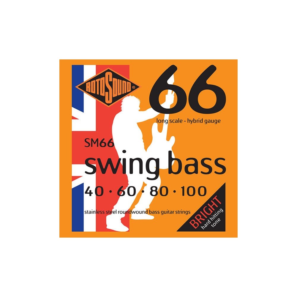Rotosound SM66 Stainless Steel Bass Strings