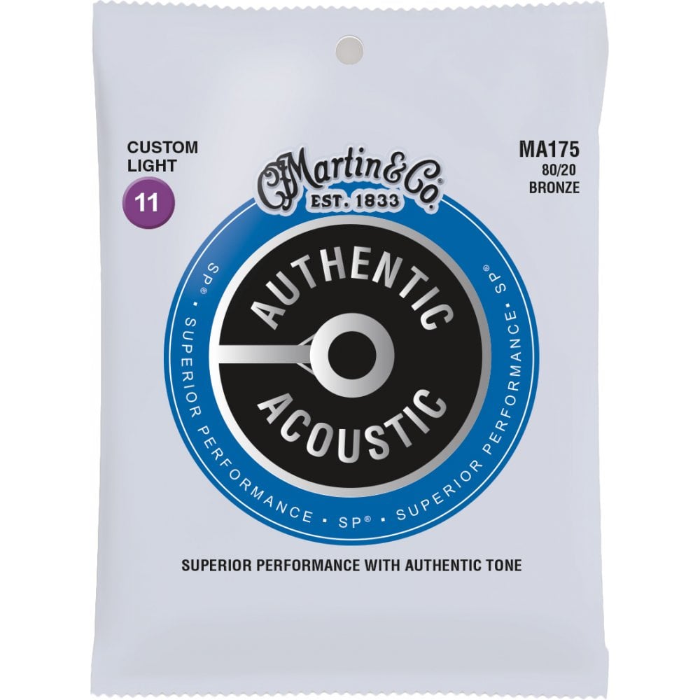 Martin MA175 Authentic Acoustic SP 80/20 Bronze, Custom Light, 11-52