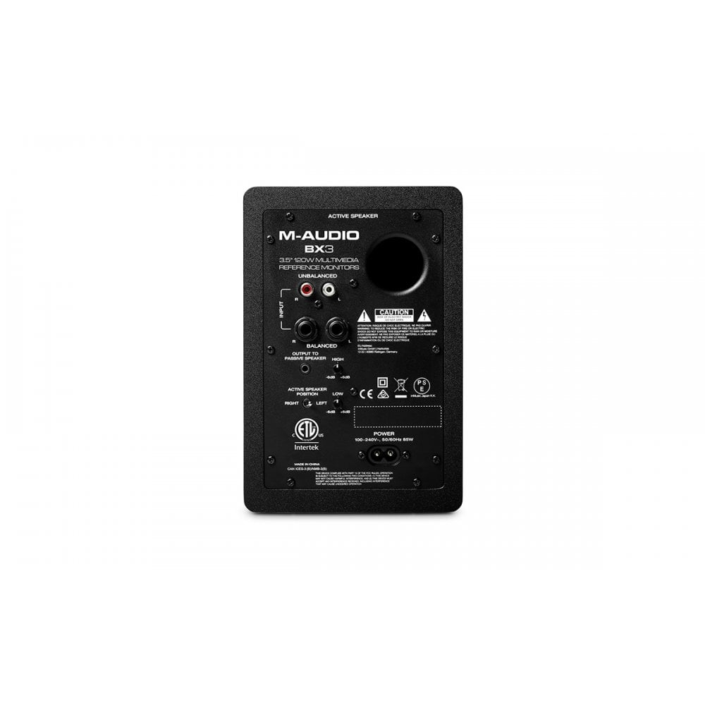 M-Audio BX3 120-Watt Multimedia Reference Monitors, Pair