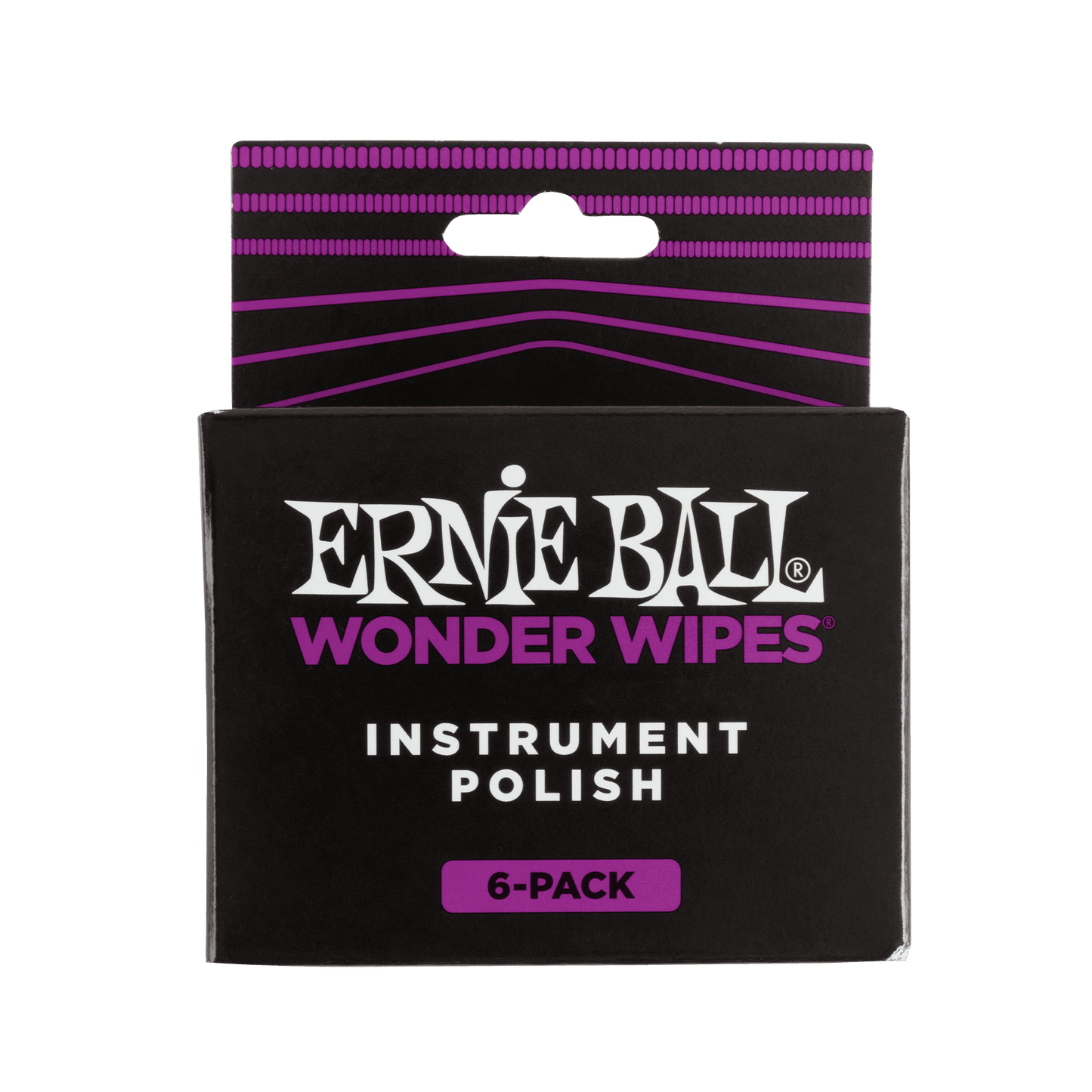 Ernie Ball Wonder Wipes Instrument Polish, 6 Pack