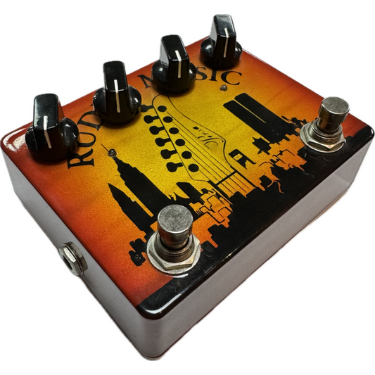 SolidGoldFX SuperDuperDrive Pedal, 'Rudy's Music' Limited Edition (Pre-Owned)