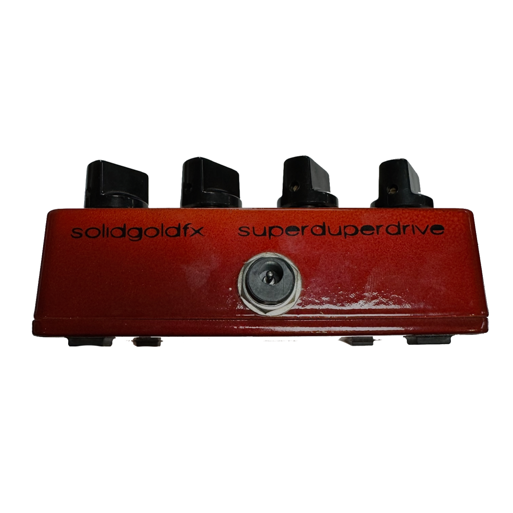 SolidGoldFX SuperDuperDrive Pedal, 'Rudy's Music' Limited Edition (Pre-Owned)