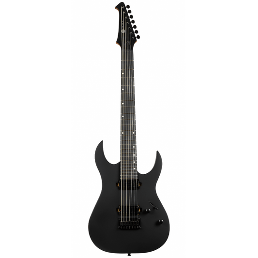 Spira S-407 MBK Electric Guitar, Matte Black