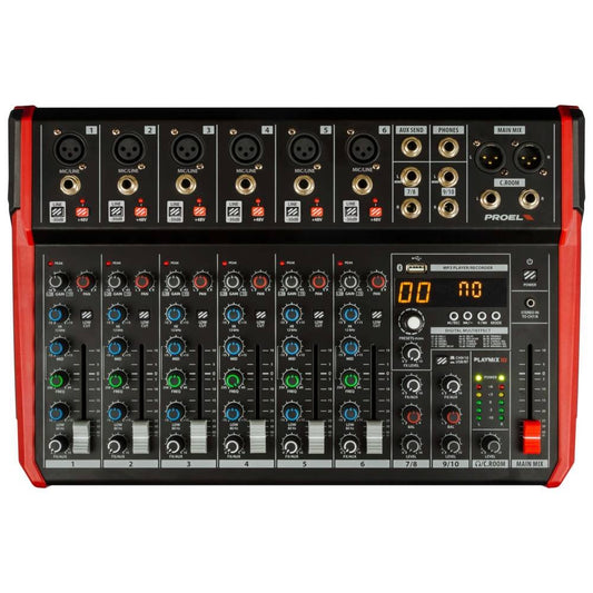 Proel PLAYMIX10, 10-channel Compact Mixer