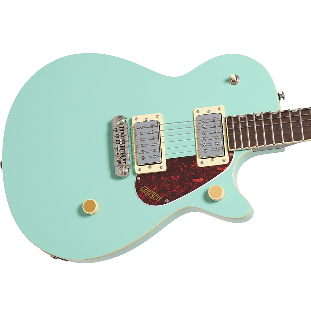 Gretsch Streamliner Jet Club Single-Cut with Wraparound, Mint Metallic