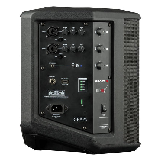 Proel FREEONEX All-In-One Battery Powered Personal PA, Black