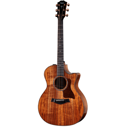 Taylor 724ce Hawaiian Koa Grand Auditorium Electro-Acoustic Guitar, Natural