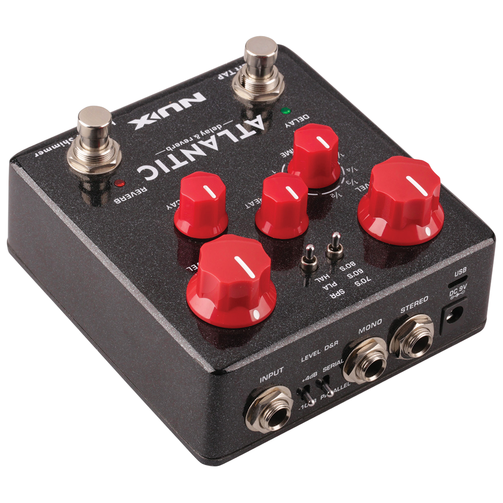 NUX Atlantic Delay & Reverb Effects Pedal