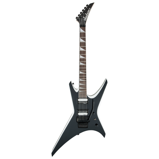 Jackson JS Series Warrior JS32, Amaranth Fingerboard, Black with White Bevels (B-Stock)
