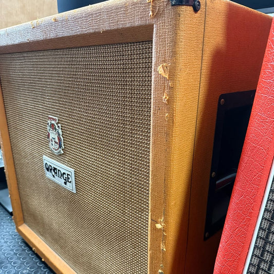 1970s Orange 4x12 Guitar Amplifier Cabinet (Pre-Owned)