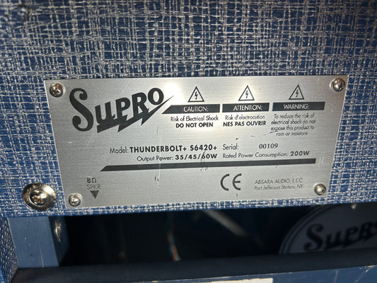 Supro Thunderbolt S6420+ Reissue (Pre-Owned)