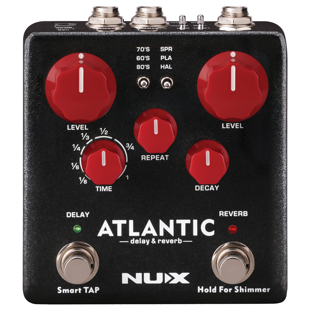 NUX Atlantic Delay & Reverb Effects Pedal