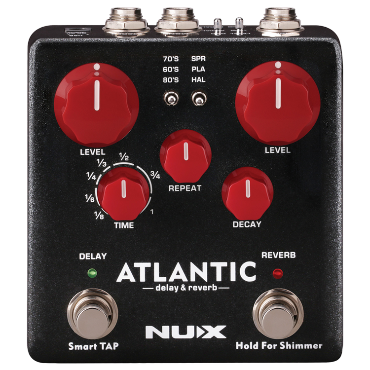NUX Atlantic Delay & Reverb Effects Pedal