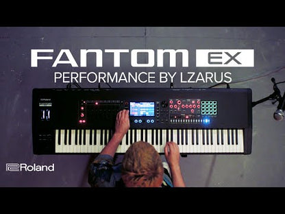 Roland Fantom 6 EX 61-Note Workstation Synthesizer, Black (B-Stock)