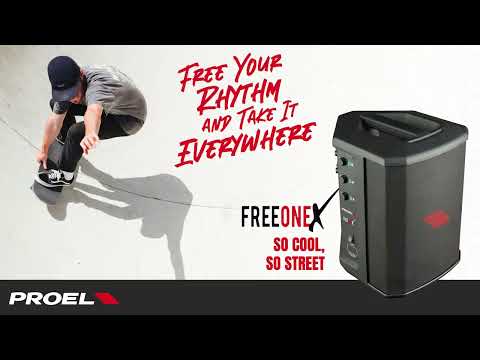 Proel FREEONEX All-In-One Battery Powered Personal PA, White