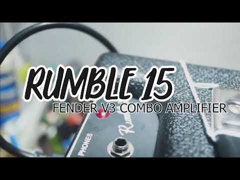 Fender Rumble 15 V3 Bass Combo Amplifier