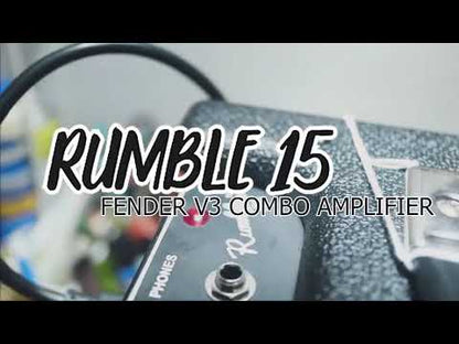 Fender Rumble 15 V3 Bass Combo Amplifier
