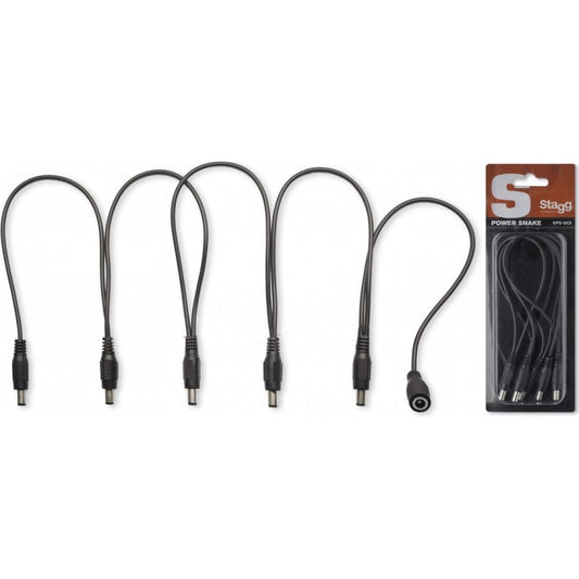 Stagg Daisy Chain Power Cable for 5 Pedals