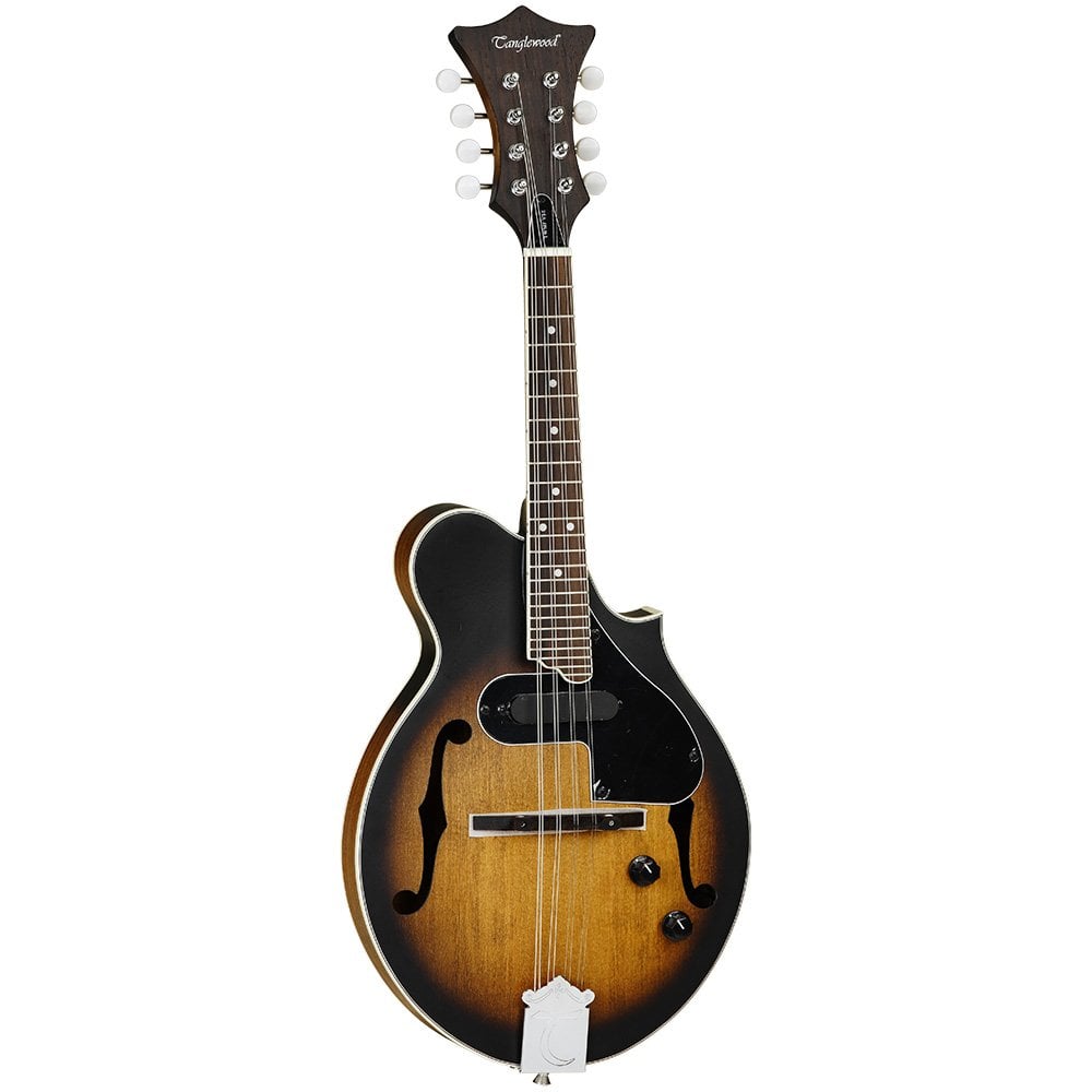 Tanglewood TWMFVSE Electro Acoustic F Style Mandolin, Vintage Sunburst