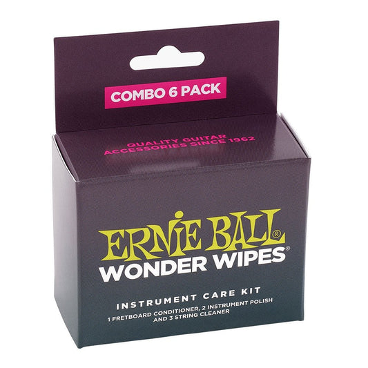 Ernie Ball P04279 Wonder Wipes Multi-Pack