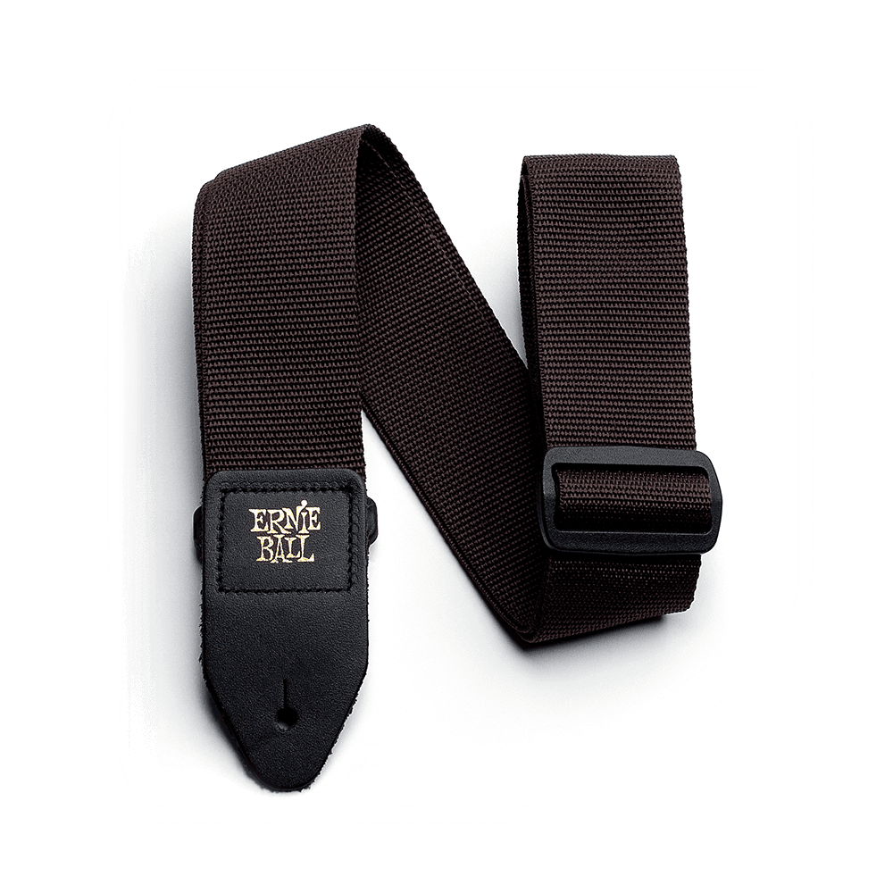 Ernie Ball 4052 Polypro Guitar Strap, Brown