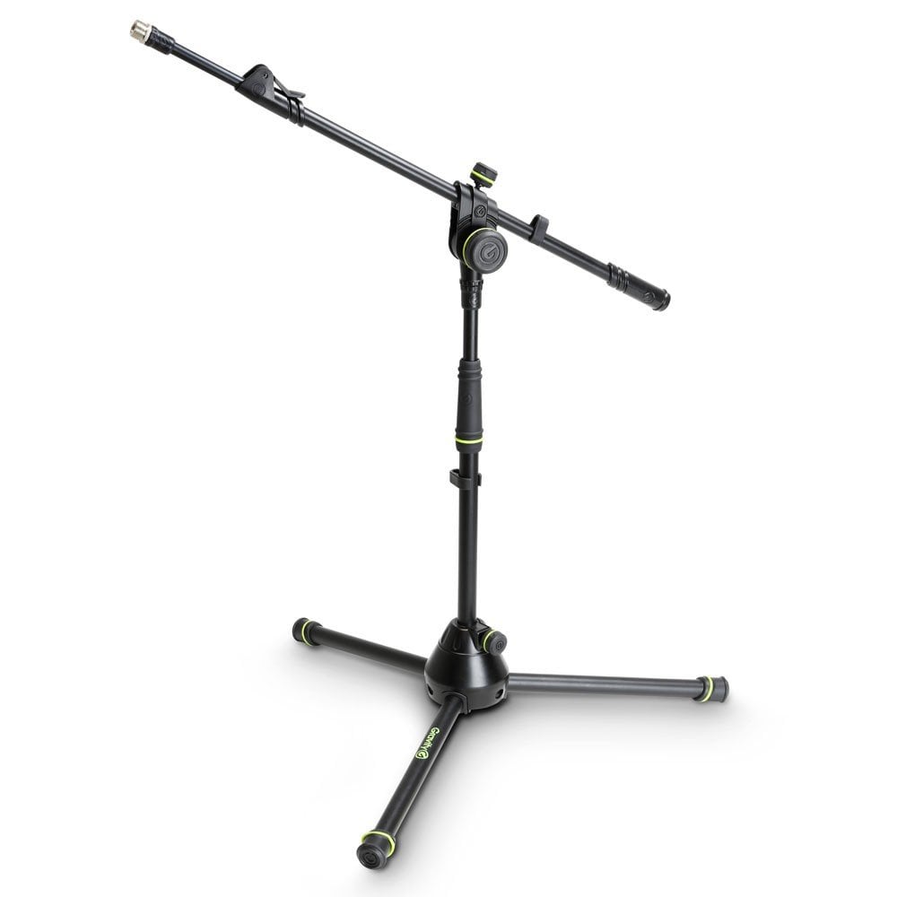 Gravity MS4222B Short Microphone Boom Stand with Folding Tripod Base