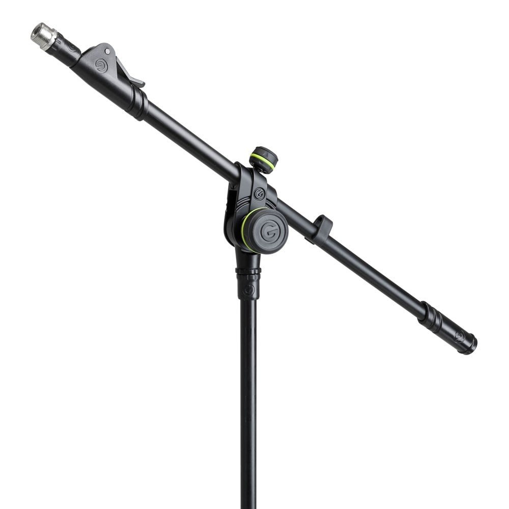 Gravity MS4222B Short Microphone Boom Stand with Folding Tripod Base