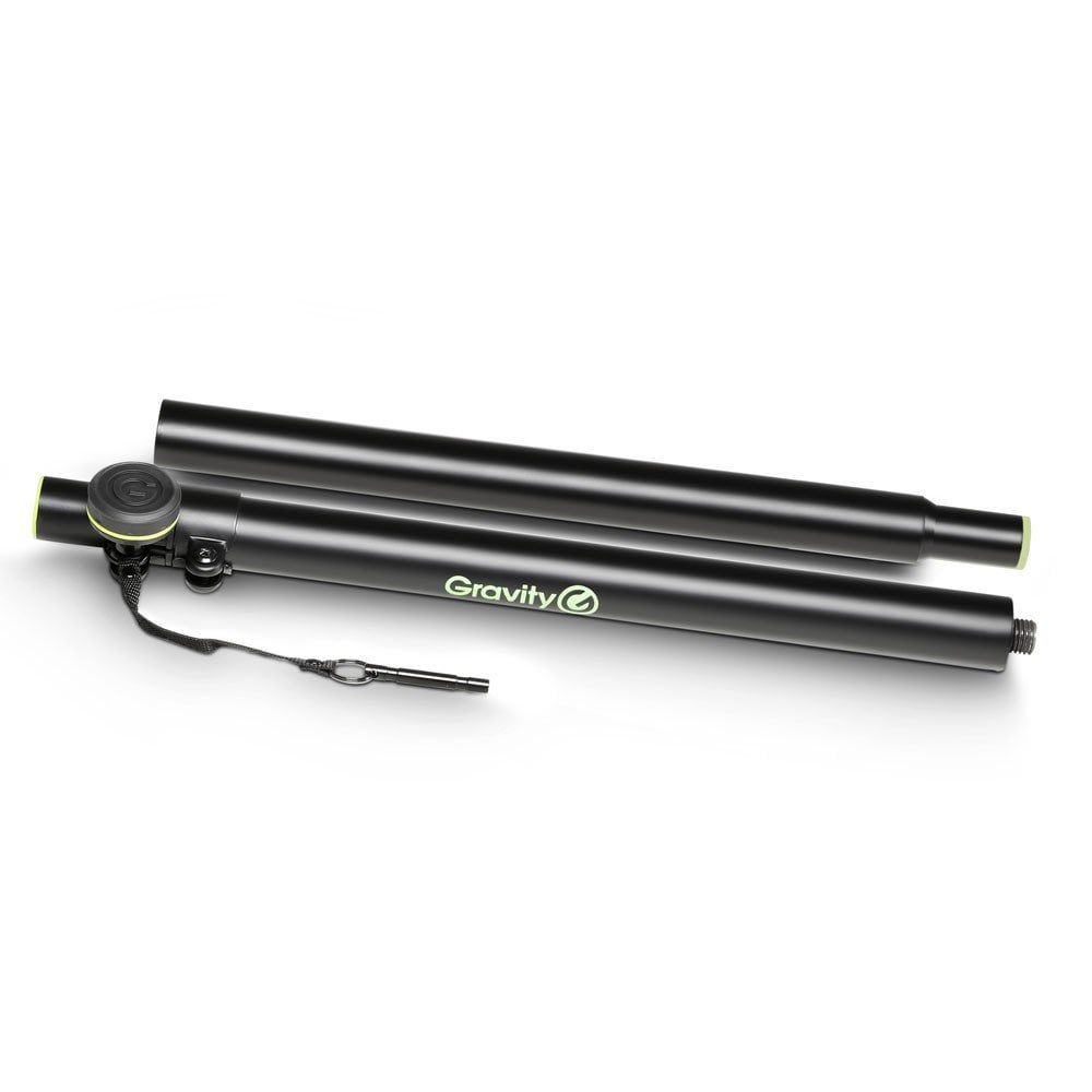 Gravity SP 3332 TPB Adjustable Two-Part Speaker Pole