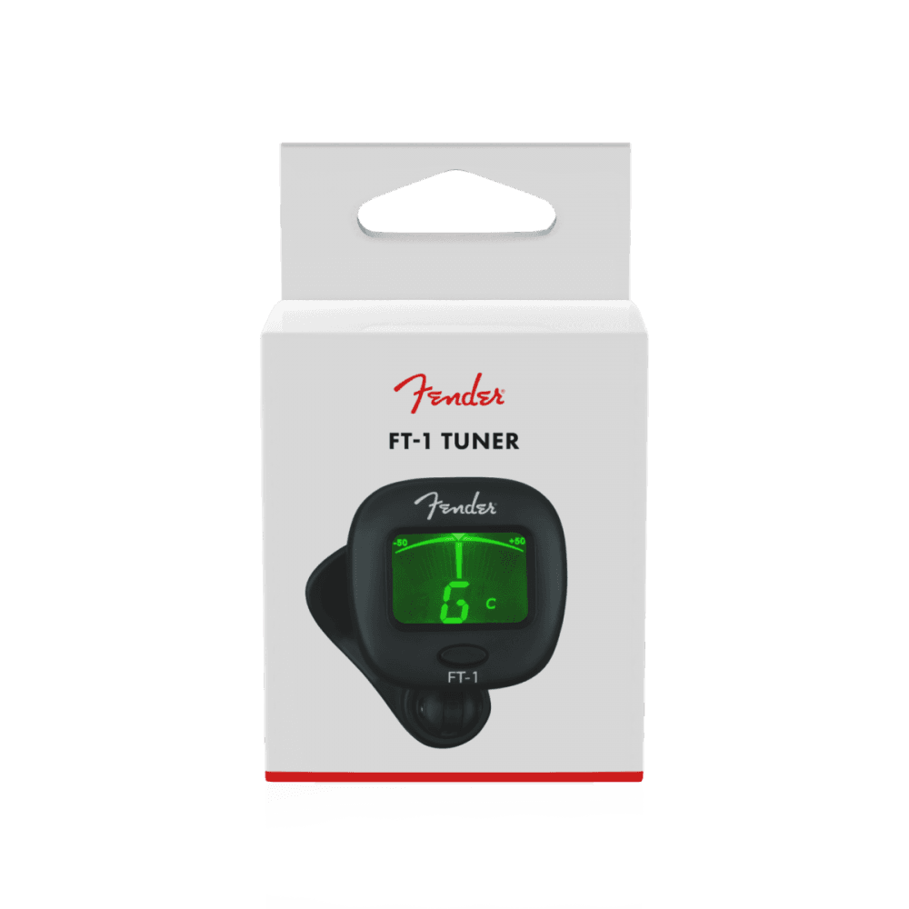 Fender FT-1 Pro Clip-On Tuner, Black