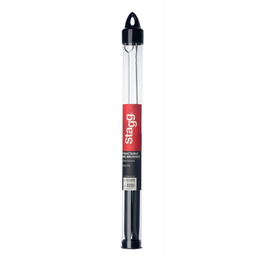 Stagg Telescopic Wire Brushes with Rubber Handle