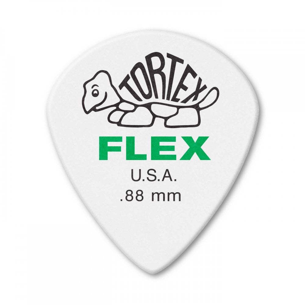 Dunlop Tortex Flex Jazz III XL Guitar Picks .88mm 12 Pack