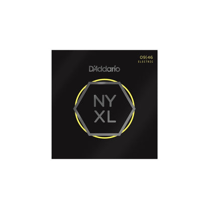 D'Addario NYXL0946 Nickel Wound Electric Guitar Strings, Super Light Top / Regular Bottom, 9-46