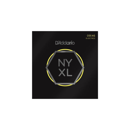 D'Addario NYXL0946 Nickel Wound Electric Guitar Strings, Super Light Top / Regular Bottom, 9-46