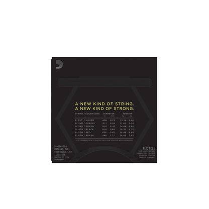 D'Addario NYXL0946 Nickel Wound Electric Guitar Strings, Super Light Top / Regular Bottom, 9-46