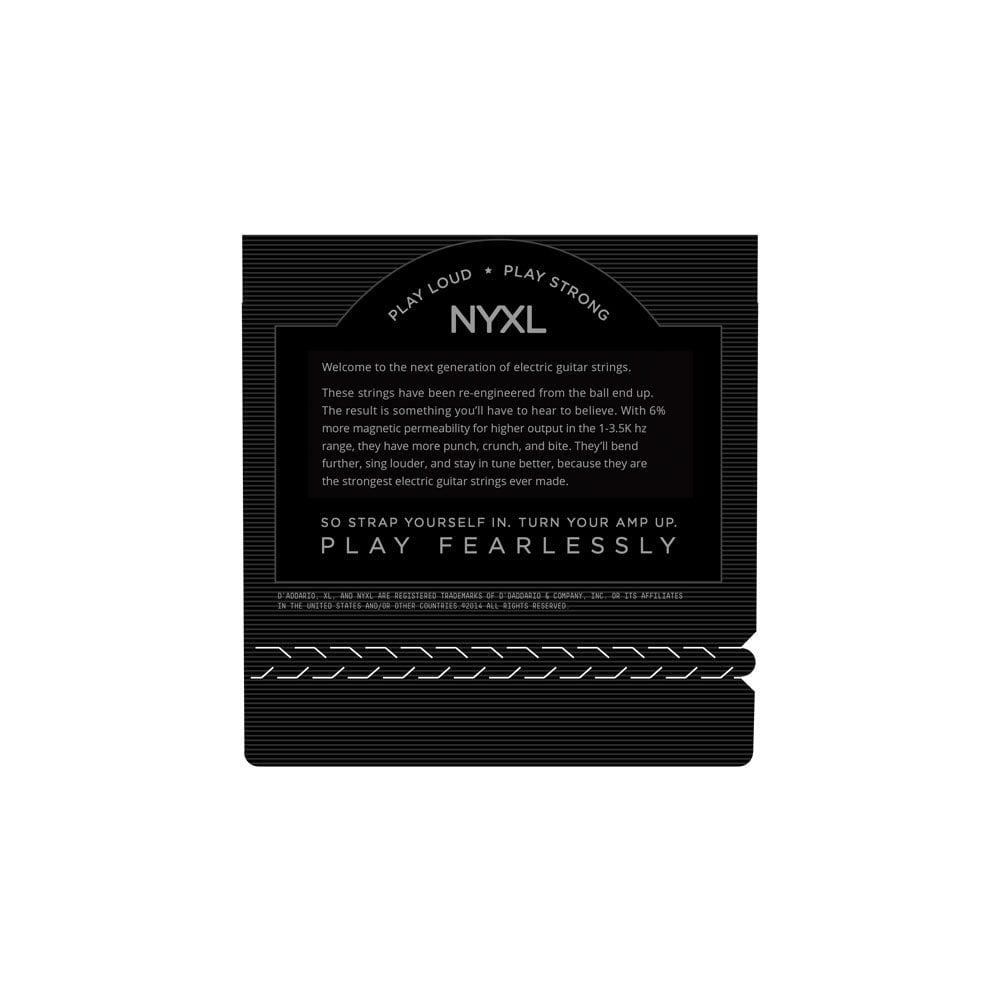 D'Addario NYXL0946 Nickel Wound Electric Guitar Strings, Super Light Top / Regular Bottom, 9-46