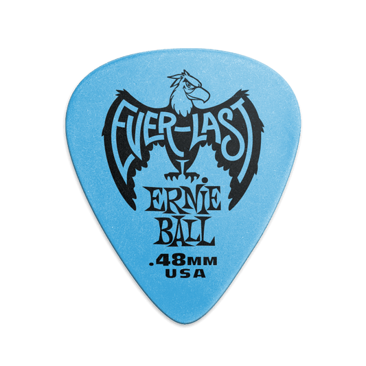 Ernie Ball 9181 Everlast 0.48mm Picks, 12 Pack