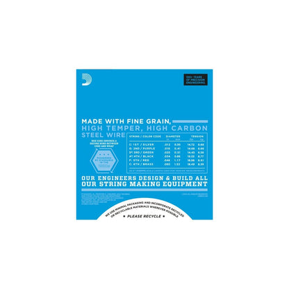 D'addario EXL148 Nickel Wound Electric Guitar Strings, Extra-Heavy, 12-60