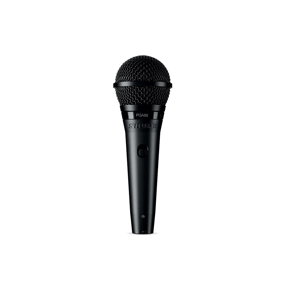 Shure PGA58 Cardioid Dynamic Vocal Microphone with XLR Cable