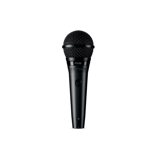 Shure PGA58 Cardioid Dynamic Vocal Microphone with XLR Cable