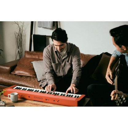 Casio CT-S1 Electronic Keyboard, Red