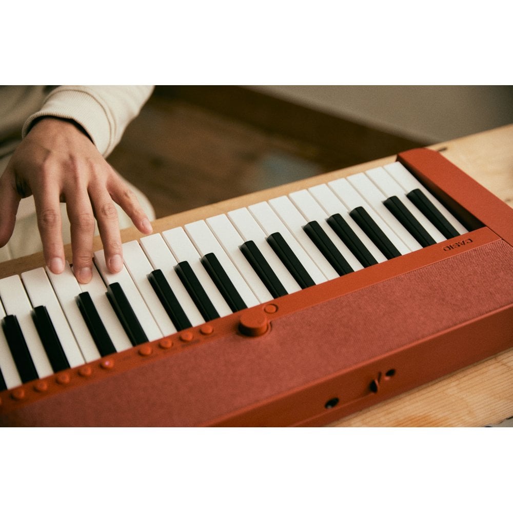 Casio CT-S1 Electronic Keyboard, Red