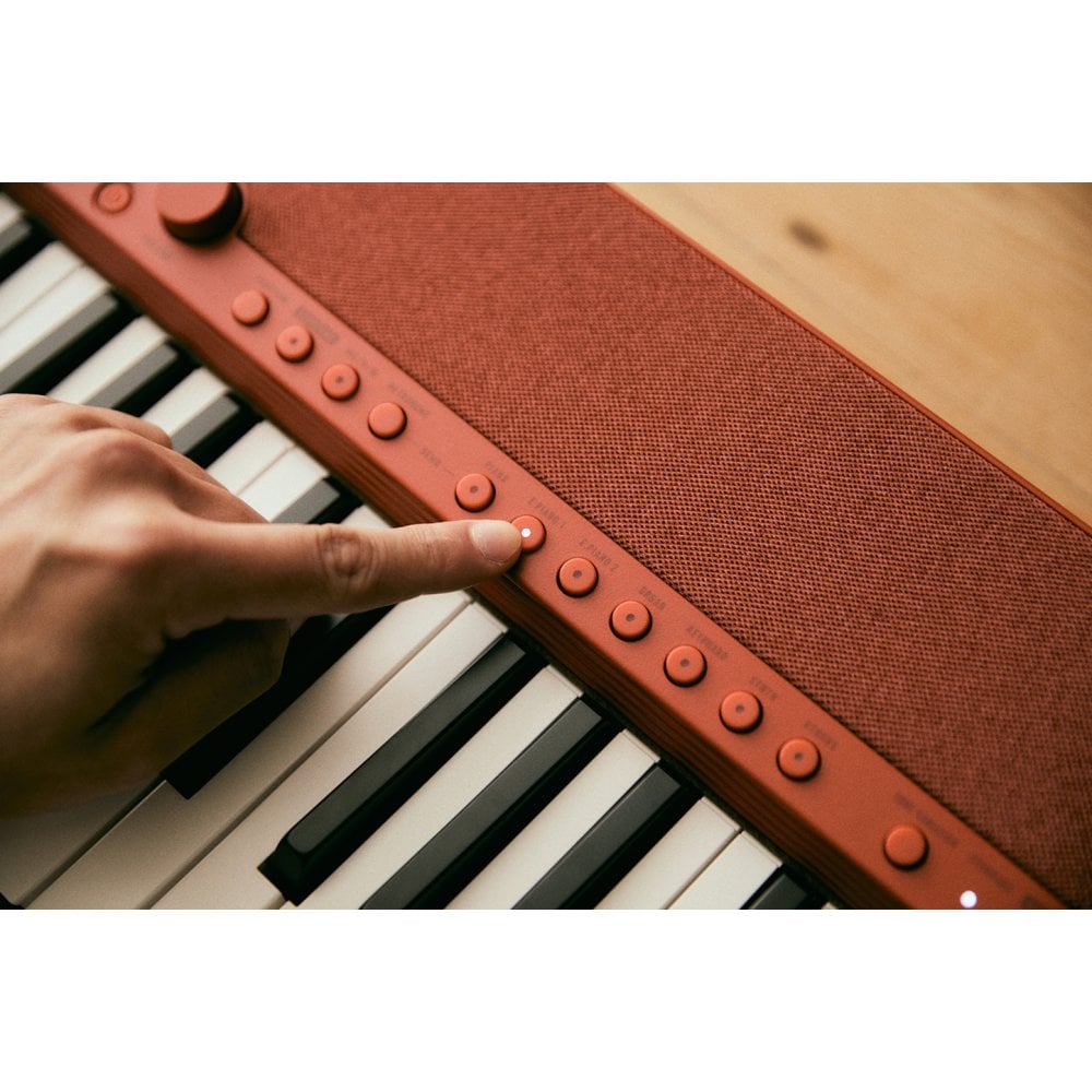 Casio CT-S1 Electronic Keyboard, Red