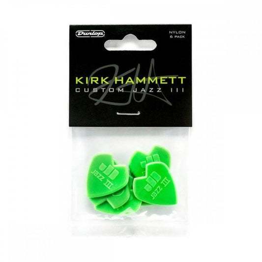 Dunlop Kirk Hammett Jazz III 6 Pack