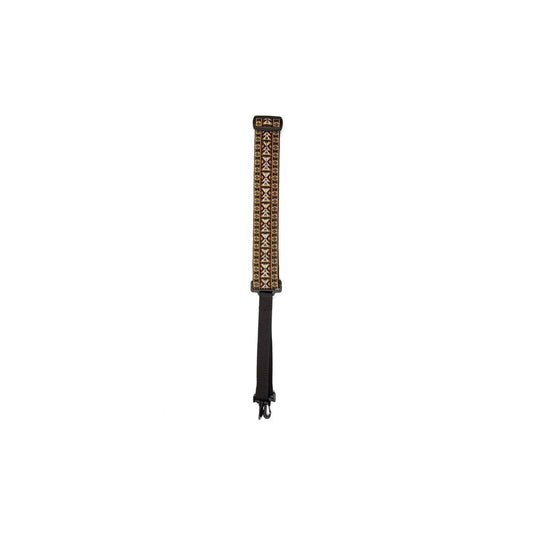D'Addario by D'Addario Hootenanny Woven Banjo Strap in Yellow and Brown